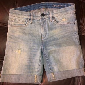 Blanknyc Bermuda shorts, slightly distressed